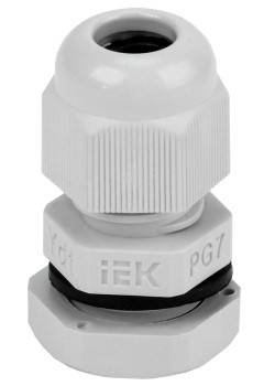 Сальник PG 7 диаметр проводника 5-6мм IP54 IEK