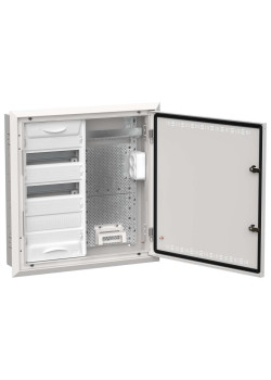 TITAN 5 Корпус комбинированный ЩРв-36 (2х36) 630х625х130мм IP30 белый IEK