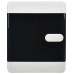 UNION Compact Корпус пластиковый ЩРН-П-4 IP41 черная прозрачная дверь IEK