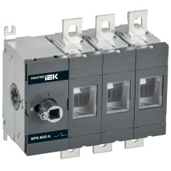 Выключатель-разъединитель ВРК без рукоятки управления 3P 400А MASTER IEK