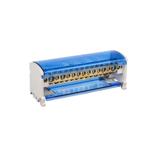 Шины на DIN-рейку в корпусе (кросс-модуль) ШНК 2х15 L+PEN IEK