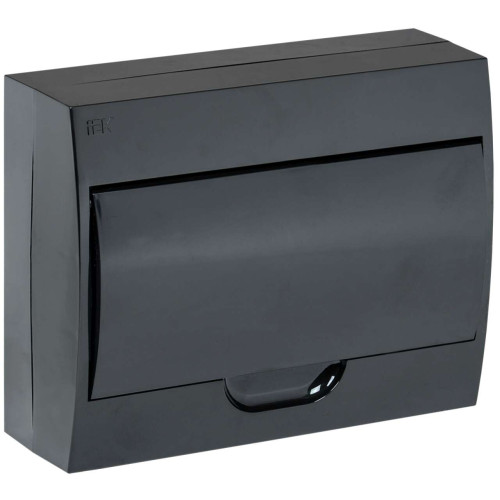 KREPTA 3 Корпус пластиковый ЩРН-П-12 IP41 черная дверь черный IEK