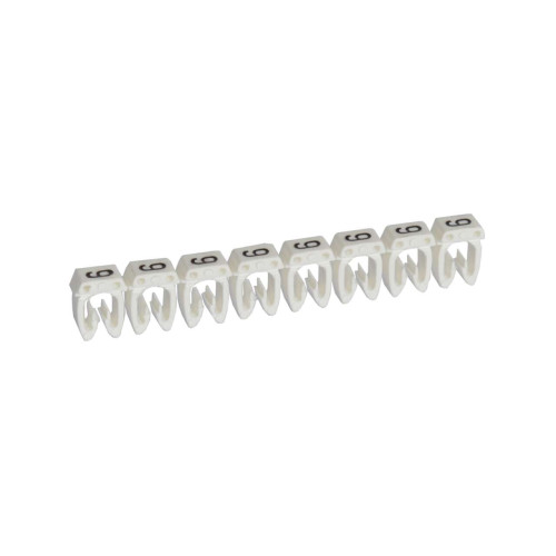 Маркер CAB 3 - для кабеля 4-6 мм² - цифра 9 - белый