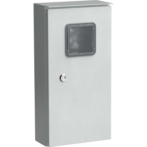TITAN Корпус металлический коттеджный ЩУРн-3/9 (500х250х135мм) У1 IP54 IEK