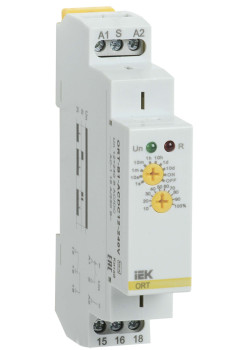 Реле задержки выключения ORT 1 контакт 12-240В AC/DC IEK