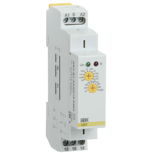 Реле задержки выключения ORT 1 контакт 12-240В AC/DC IEK