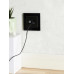 BRITE Розетка двойная TV+RJ45 кат.5E РТВ/РК12-БрЧ черный IEK