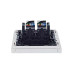 FORTE&PIANO Розетка компьютерная двойная RJ45 кат.5E FP233 белый IEK