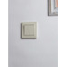 BRITE Выключатель 2-клавишный 10А в сборе ВСР10-2-0-БрКр бежевый IEK