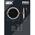 Светильник светодиодный ДВО 1802 PRO круг 20Вт 4000K IP40 белый IEK