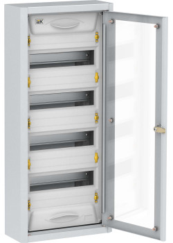 TITAN 5 Корпус металлический ЩРн-48 прозрачная дверь IP31 УХЛ3 IEK