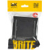 BRITE Выключатель 1-клавишный 10А в сборе ВСР10-1-0-БрЧ черный IEK