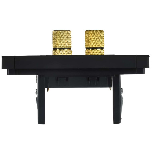 FORTE&PIANO Аудиорозетка 4-местная FP139M металл черный IEK