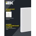 PRO Панель светодиодная ДВО 1202 40Вт 4000К Ra>90 IP54 595х595мм опал IEK