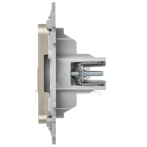 FLITE Розетка 2-местная компьютерная RJ45 категория 5Е UTP РК5е-2-0-ФлШ шампань IEK FLITE Розетка 2-местная компьютерная RJ45 категория 5Е UTP РК5е-2-0-ФлШ шампань IEK