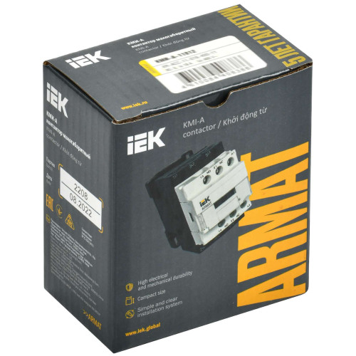 ARMAT Контактор КМИ-А-11812 LC1D 18А 36В/АС3 1NO/1NC IEK
