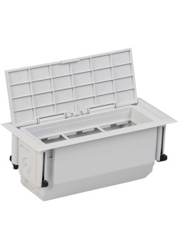 PRIMER Лючок напольный ONFLOOR на 6 модулей mini L IEK