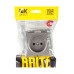 BRITE Розетка 1-местная без заземления без защитных шторок 10А РС10-1-0-БрС сталь IEK