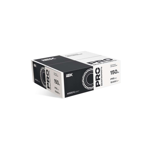 Светильник светодиодный ДСП 4003 150Вт 4000К IP65 алюминий IEK