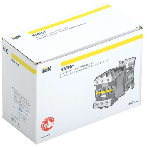 Контактор КМИп-35012 50А 230В/АС3 1NO;1NC IEK