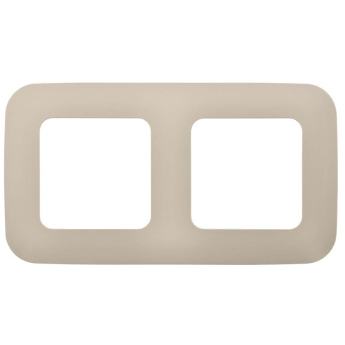 FLITE Рамка 2-местная РУ-2-А-ФлШ шампань IEK FLITE Рамка 2-местная РУ-2-А-ФлШ шампань IEK