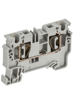 ARMAFIX Клемма пружинная CX6 6мм2 проходная серая IEK