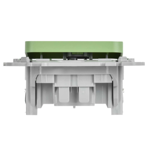 FLITE Выключатель 1-клавишный 10А ВС11-1-0-ФлФ фисташковый IEK