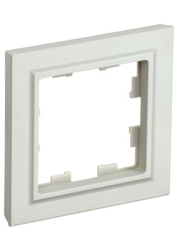 BRITE Рамка 1-местная РУ-1-БрКр бежевый IEK