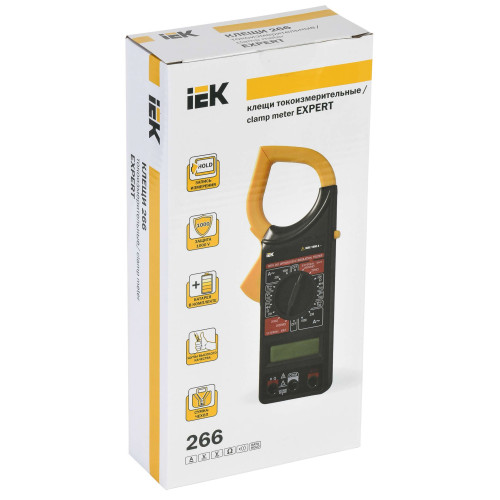 Клещи токоизмерительные EXPERT 266 IEK