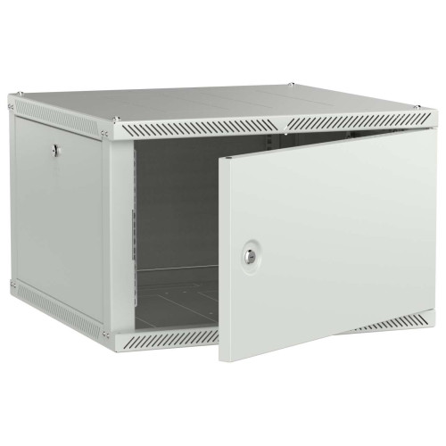 ITK LINEA W Шкаф настенный 6U 600х600мм дверь металл серый 2.0