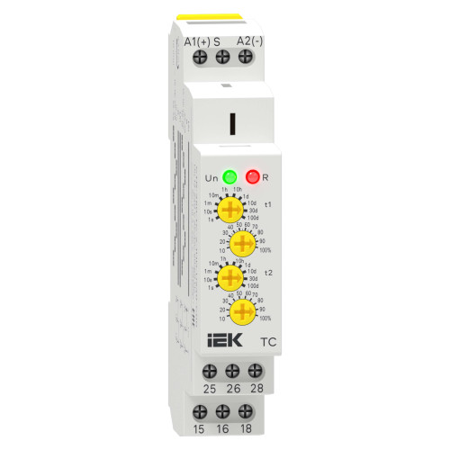 Реле циклическое TC реверсивное 2 контакта 12-240В AC/DC AC IEK