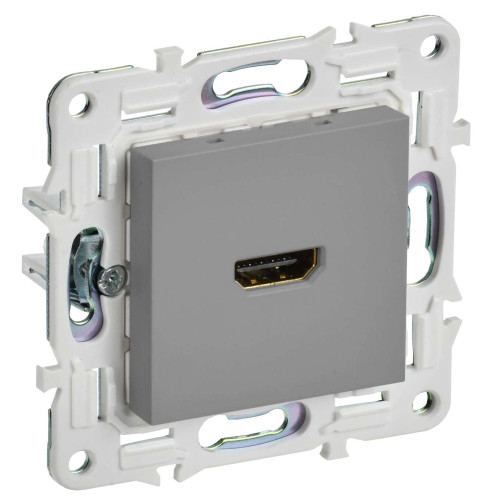 SKANDY Розетка HDMI SK-H01Gr серый IEK