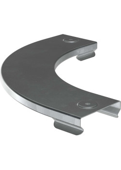 Крышка поворота плавного 90град (тип Г01) ESCA 50мм HDZ IEK