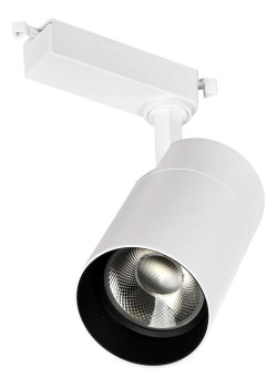 Светильник светодиодный трековый ДТО 1304 40Вт 4000К однофазный 24град белый IEK