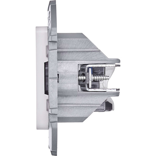 INSPIRIA Розетка компьютерная двойная RJ45 категория 6 UTP белый