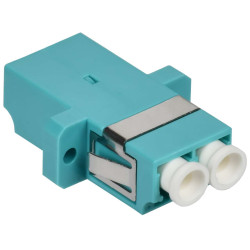 ITK Адаптер оптический проходной LC-duplex OM3 UPC