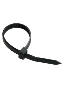 Хомут 7,6х400мм нейлон черный (100шт) IEK