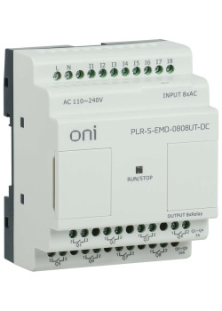 Логическое реле PLR-S. Расширение 8DI/8DO (T) 24В DC ONI