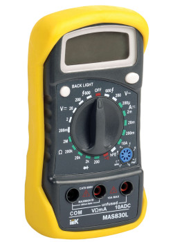 Мультиметр цифровой MASTER MAS830L IEK