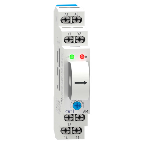 Реле контроля тока AM 2А-20А 1 контакт 24-240В AC/24В DC ONI