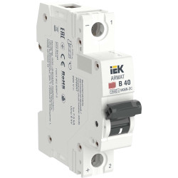 ARMAT Автоматический выключатель M06N-DC 1P B 40А IEK
