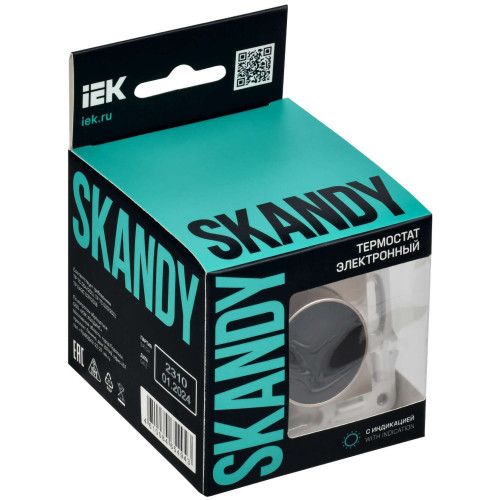 SKANDY Термостат электронный с индикацией SK-T01Sa песочный IEK