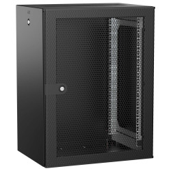 ITK UNITBOX W Шкаф настенный 15U 600х450мм дверь перфорированная черный