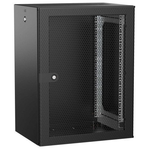 ITK UNITBOX W Шкаф настенный 15U 600х450мм дверь перфорированная черный