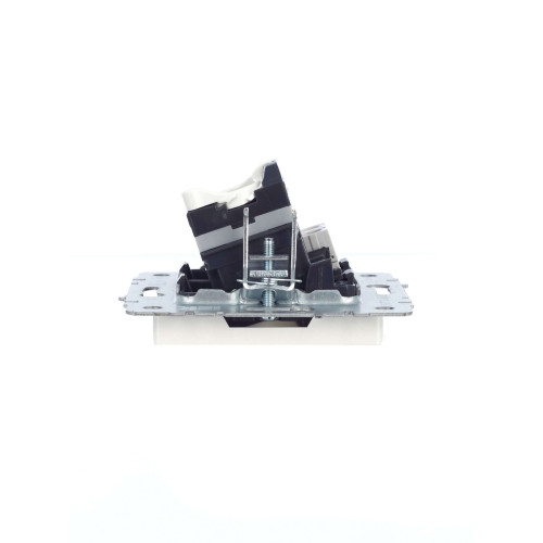 BRITE Розетка двойная RJ11+RJ45 кат.5E РК/Т12-БрЖ жемчуг IEK