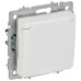 BRITE Розетка 1-местная с заземлением с защитными шторками и крышкой 16А IP44 РСбш10-3-44-БрАБ арктический белый IEK