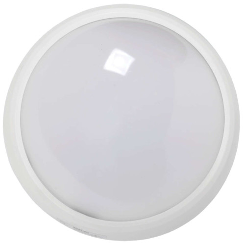 Светильник ДПО 1801Д белый круг пластик LED 12x1Вт IP54 с ДД