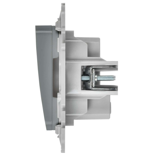 FLITE Подсветка встраиваемая 4000К ПЛ20-ФлС серый IEK