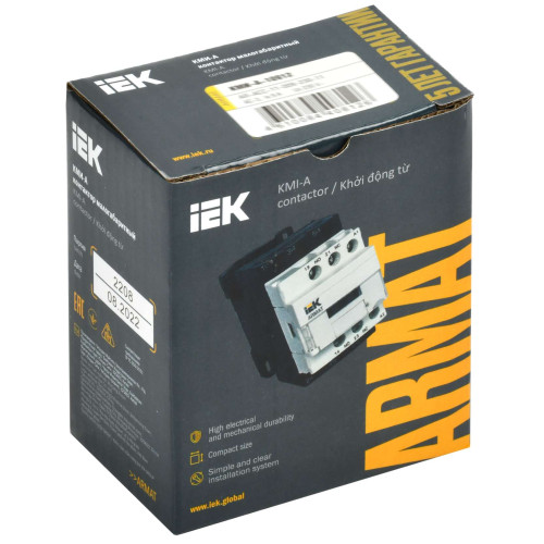 ARMAT Контактор КМИ-А-10912 LC1D 9А 110В/АС3 1NO/1NC IEK
