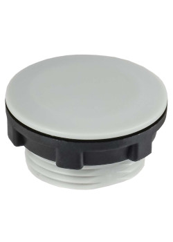 Заглушка для отверстия 22мм серая MASTER IEK